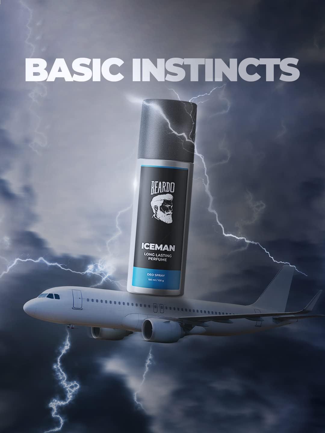 Beardo ICEMAN Body Spray for Men 150ml