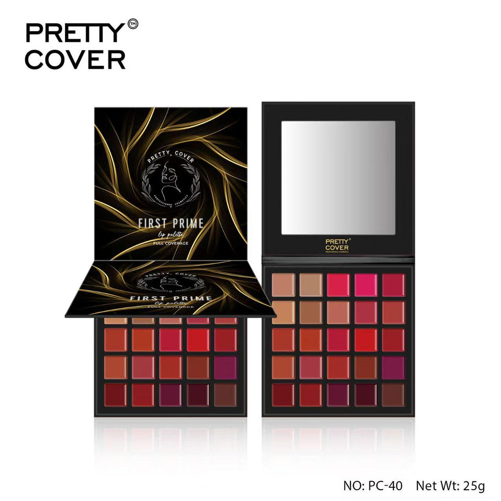 PRETTY COVER FIRST PRIME LIP PALETTE 25 COLOR