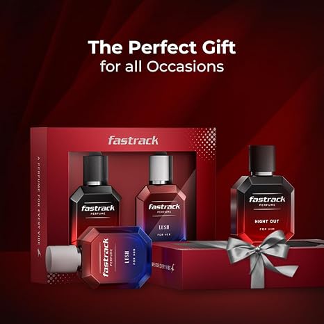 Fastrack Night Out & Lush Perfume Gift Set