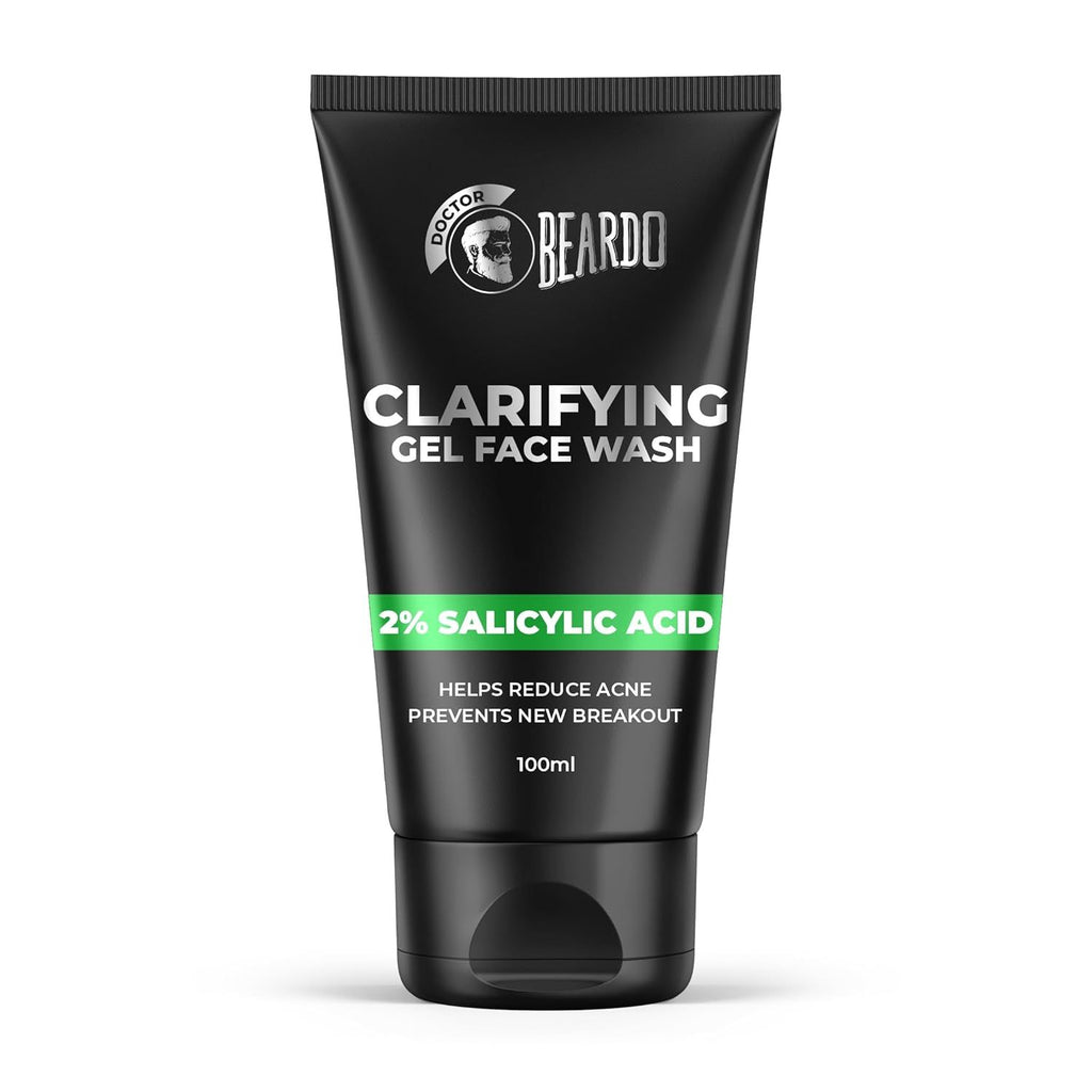BEARDO CLARIFYING GEL FACE WASH 2% SALICYLIC ACID 100ml