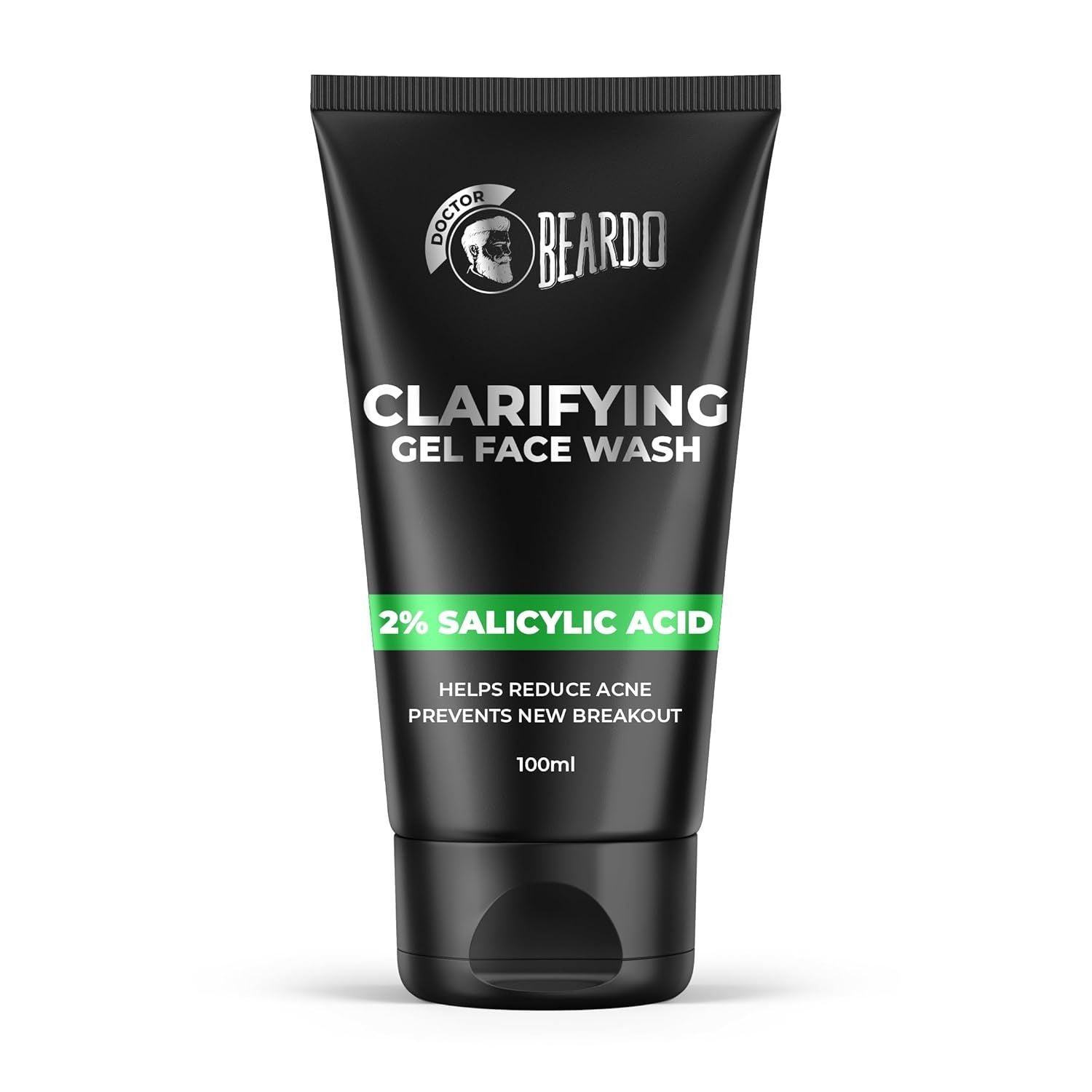 BEARDO CLARIFYING GEL FACE WASH 2% SALICYLIC ACID 100ml