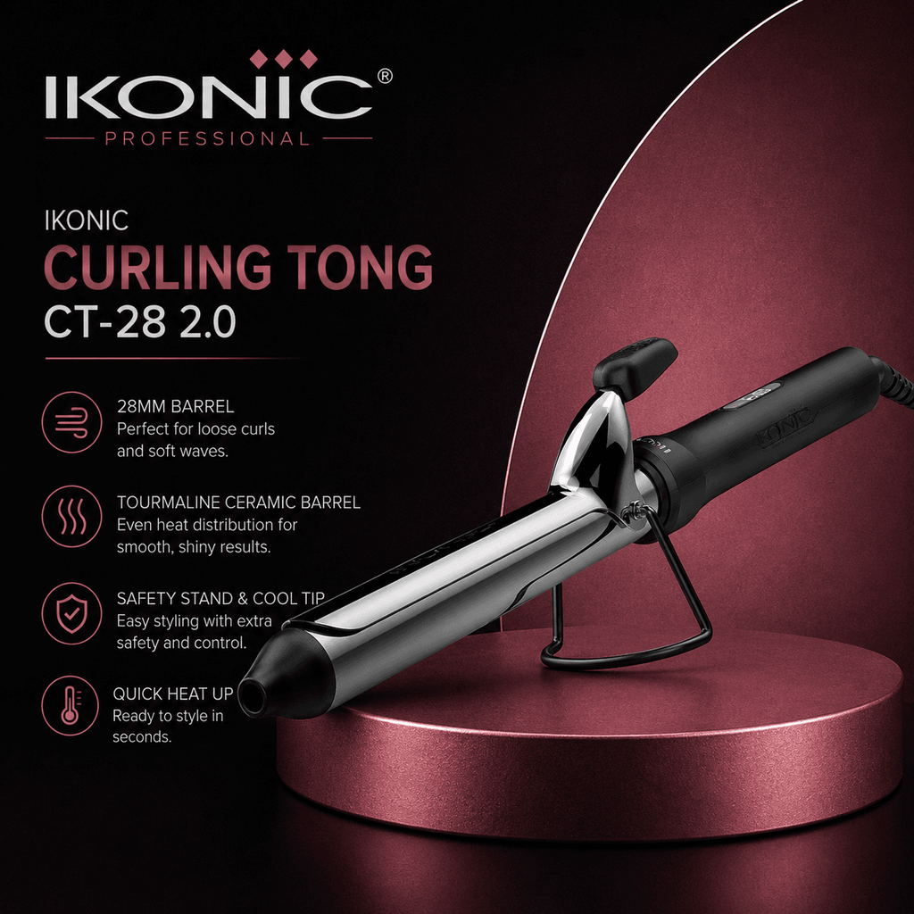 IKONIC Curling Tong CT-28 2.0