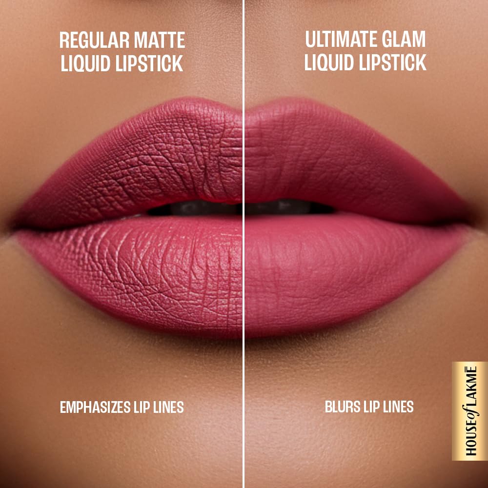 LAKME The Original Collection Ultimate Glam Liquid Lipstick - 19 Nude Twist