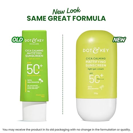 Dot & Key Cica + Niacinamide Sunscreen SPF 50+ PA++++