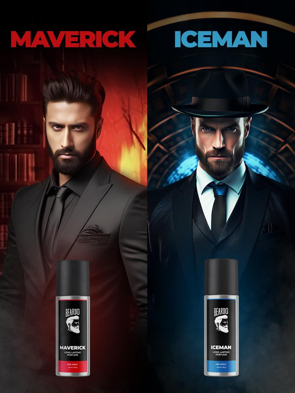 Beardo ICEMAN Body Spray for Men 150ml