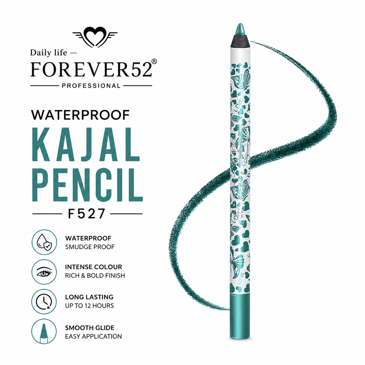 F52 WATERPROOF KAJAL PENCIL F527