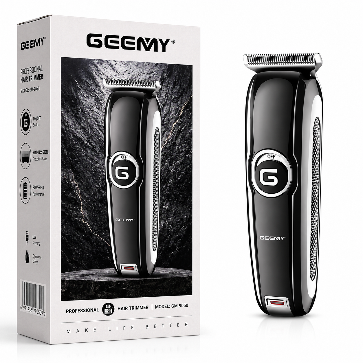 GEEMY PROFESSIONAL HAIR TRIMMER GM9050