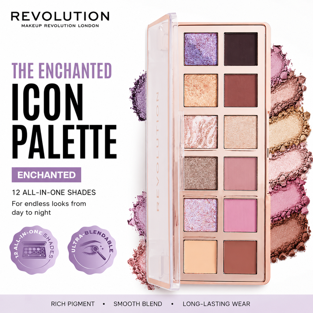 REVOLUTION THE ENCHANTED ICON EYESHADOW