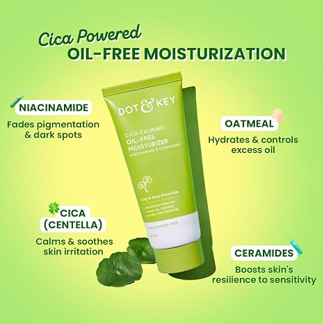 Dot & Key Cica + Niacinamide Oil-Free Moisturizer 50 g
