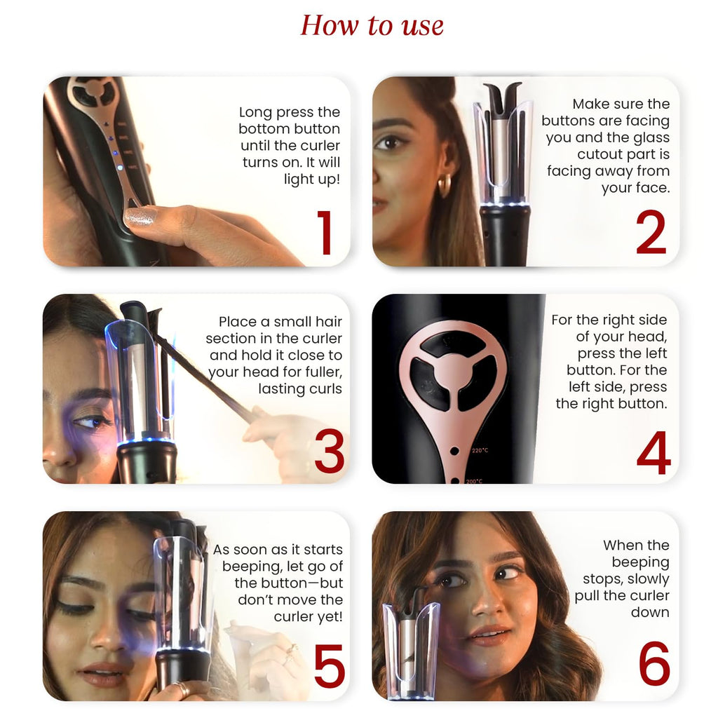 URBAN YO MAKE ME BOLD AUTOMATIC HAIR CURLER