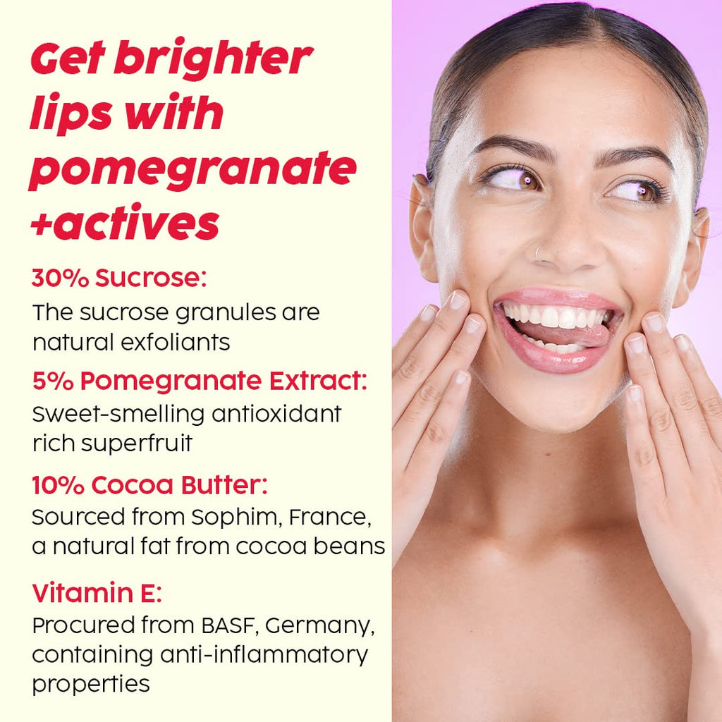 PLIX POMEGRANATE LIP SCRUB