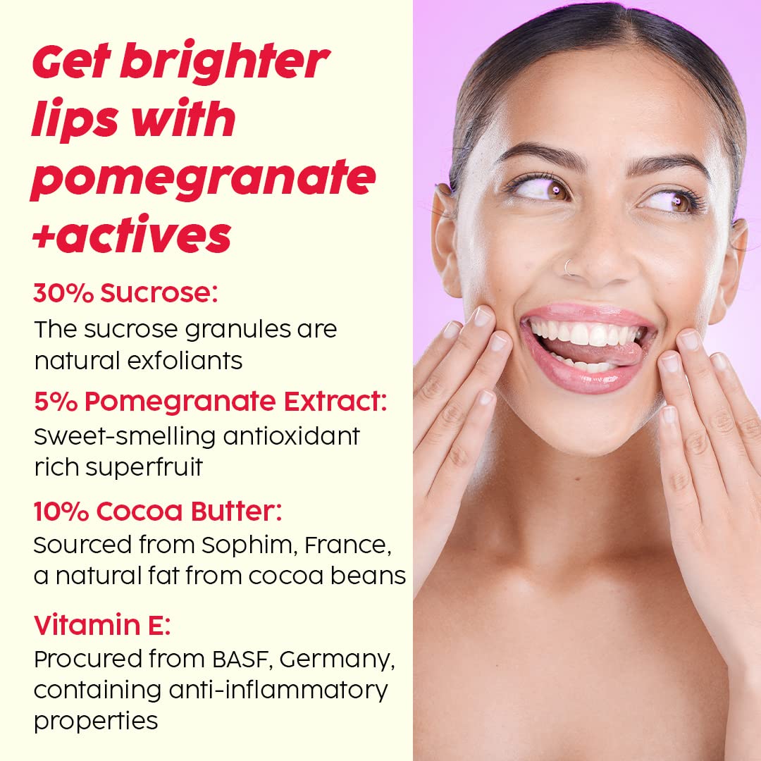 PLIX POMEGRANATE LIP SCRUB