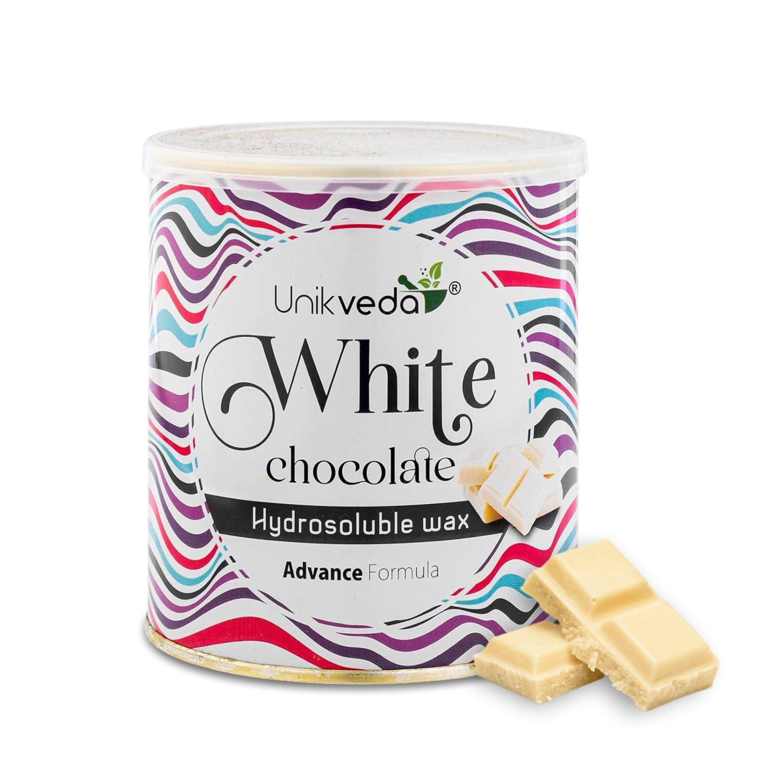 UNIKVEDA WHITE CHOCOLATE HYDROSOLUBLE WAX 800ML