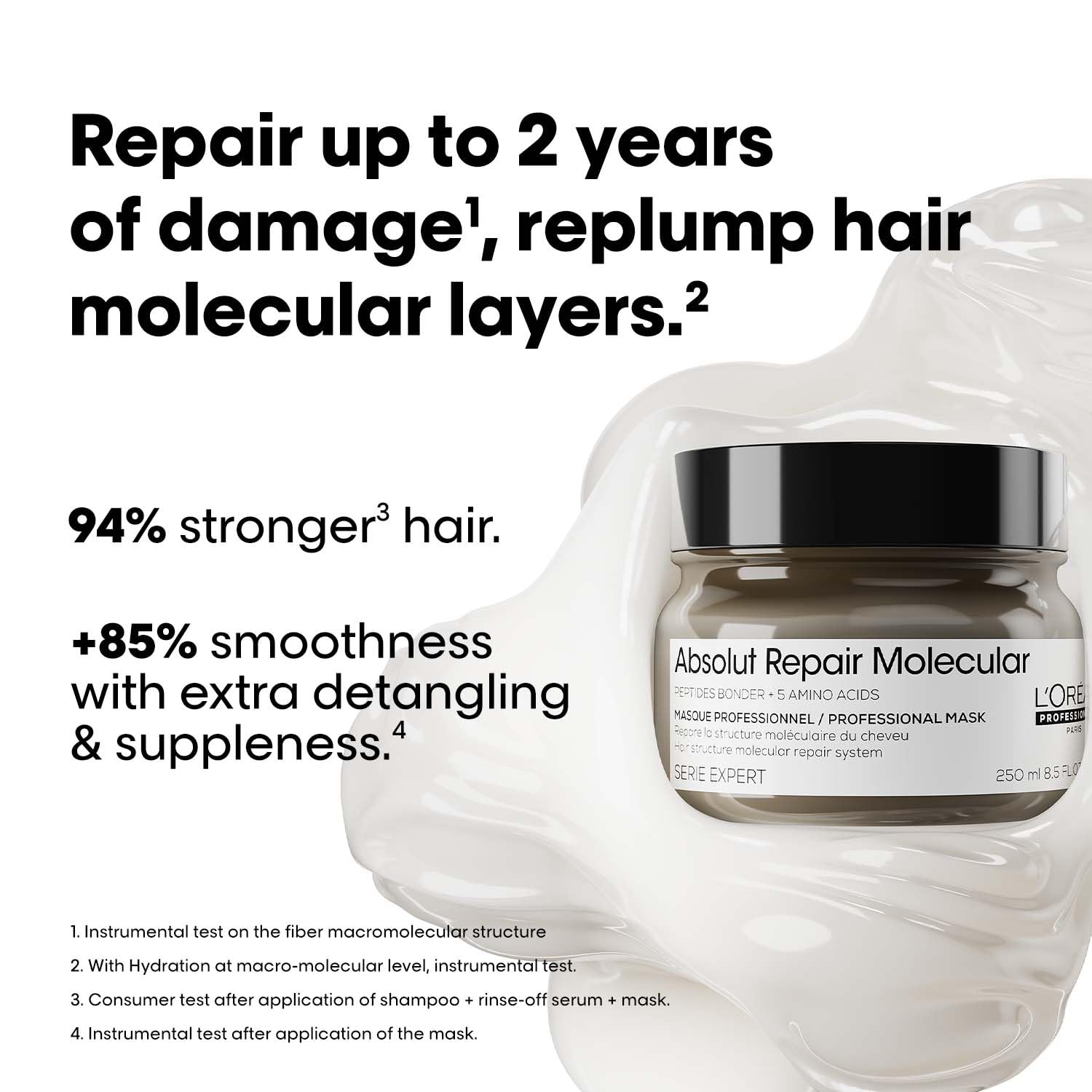 LOREAL Absolut Repair Molecular Deep Repairing Cream Mask