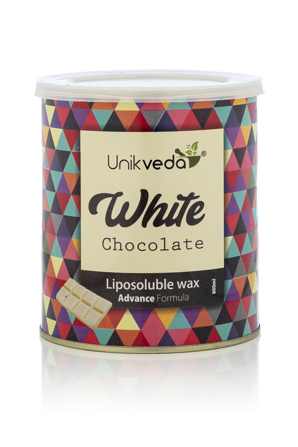 UNIKVEDA WHITE CHOCOLATE LIPOSOLUBLE WAX 800ML