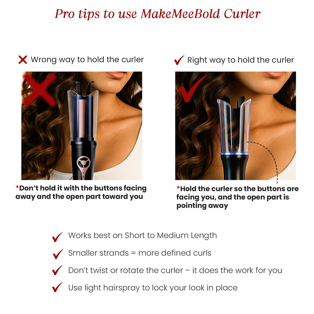 URBAN YO MAKE ME BOLD AUTOMATIC HAIR CURLER