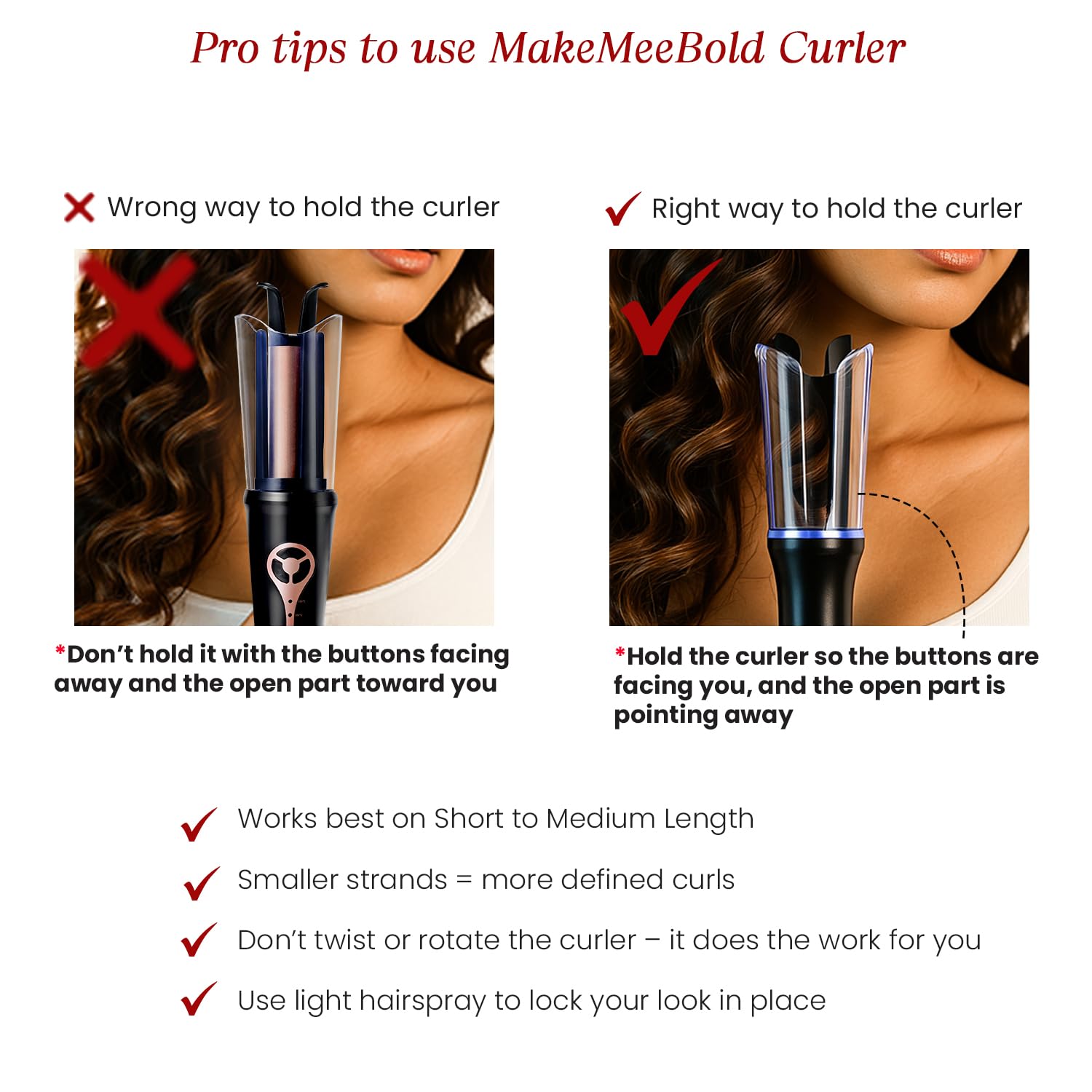 URBAN YO MAKE ME BOLD AUTOMATIC HAIR CURLER