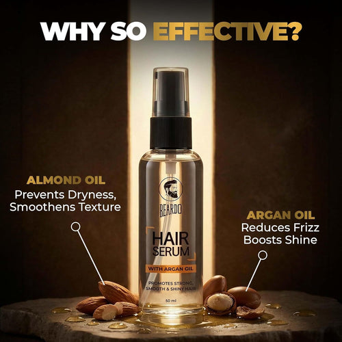 BEARDO HAIR SERUM WITH ARGAN OIL 50ml