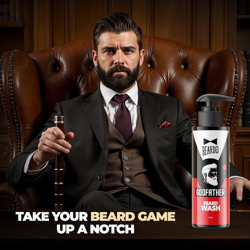 Beardo Godfather Beard Wash for men - 100ml