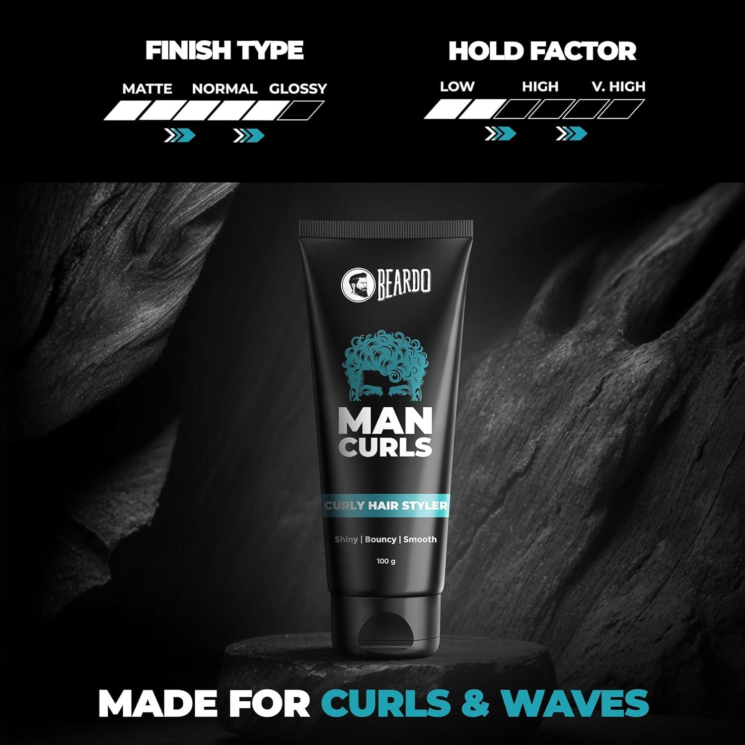 BEARDO MAN CURLS CURLY HAIR STYLER 100g