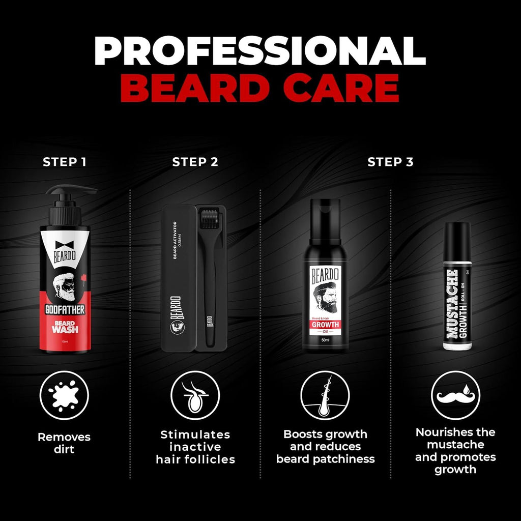 BEARDO BEARD & HAIR GROWTH OIL 50ml