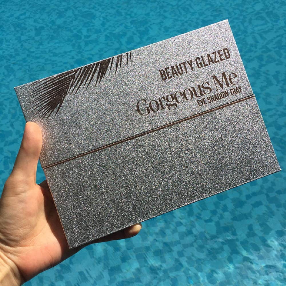 Beauty Glazed Gorgeous Eye Shadow Tray Palette Make Me Gorgeous 63 Colors