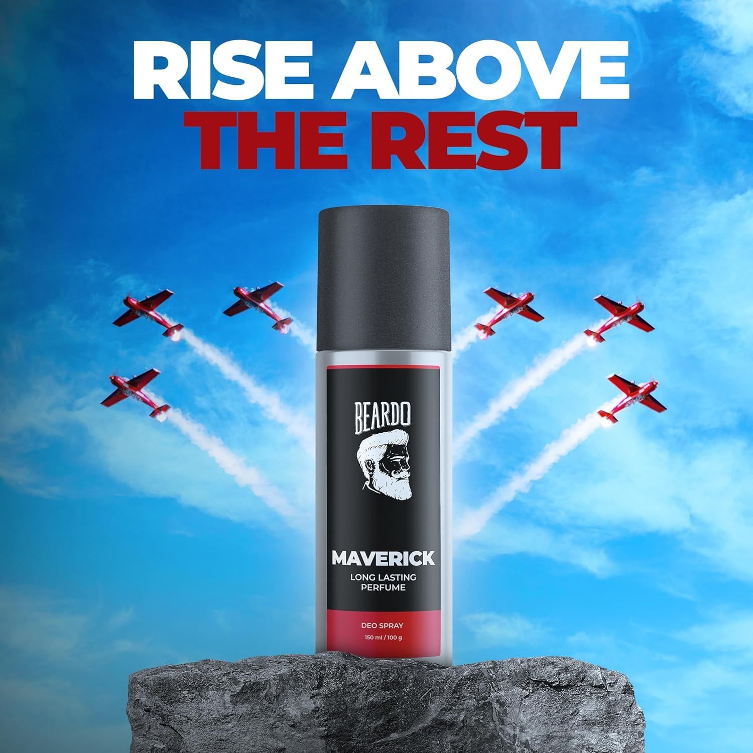BEARDO Maverick Perfume Deo Spray For Men 150 ml