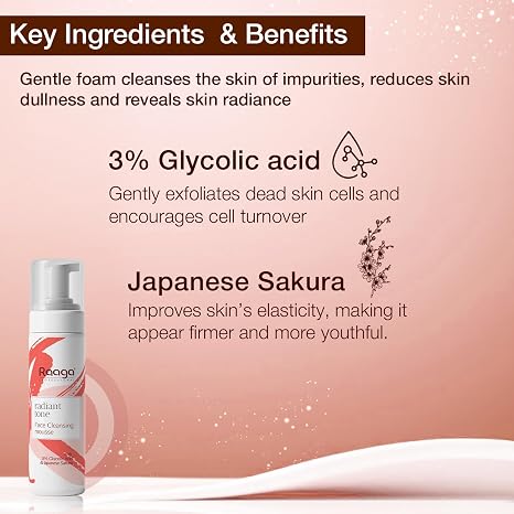 RAAGA RADIANT TONE FACE WASH