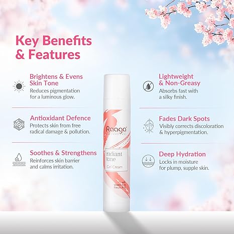 RAAGA RADIANT TONE GEL CREAM