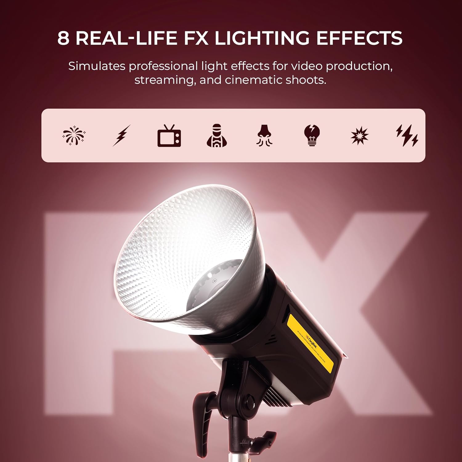 DIGITEK LITE CONTINUOS LIGHT DCL100WDC + SOFTBOX DSB65B