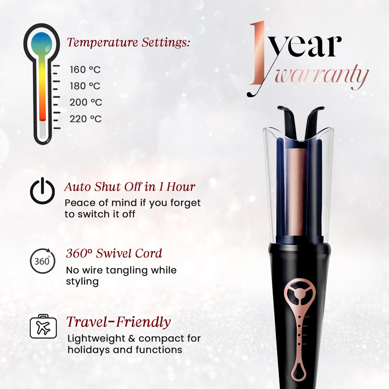 URBAN YO MAKE ME BOLD AUTOMATIC HAIR CURLER