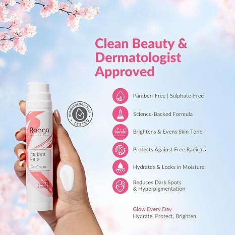 RAAGA RADIANT TONE GEL CREAM