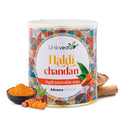 UNIKVEDA HALDI CHANDAN HYDROSOLUBLE WAX 800ML