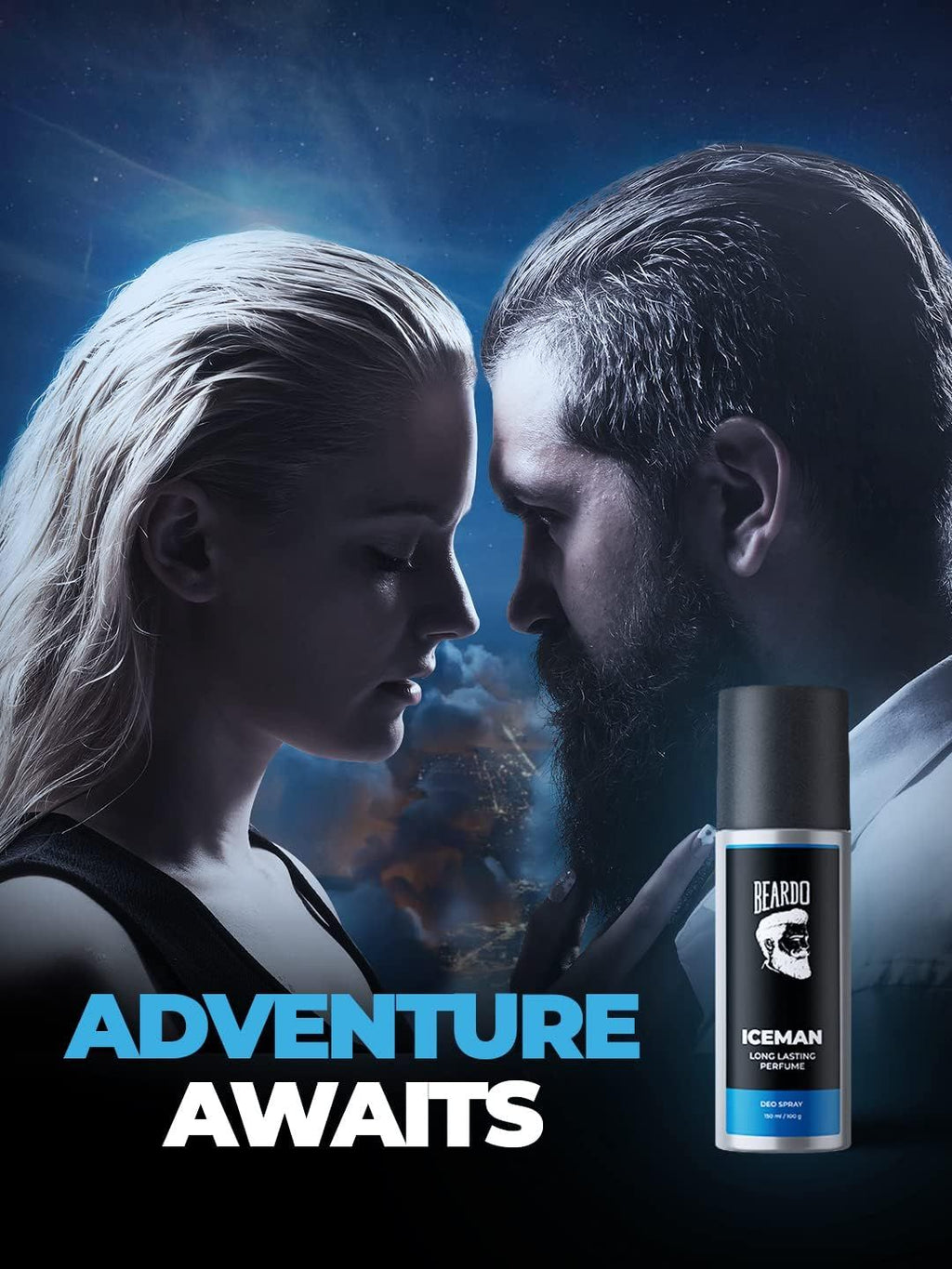 Beardo ICEMAN Body Spray for Men 150ml