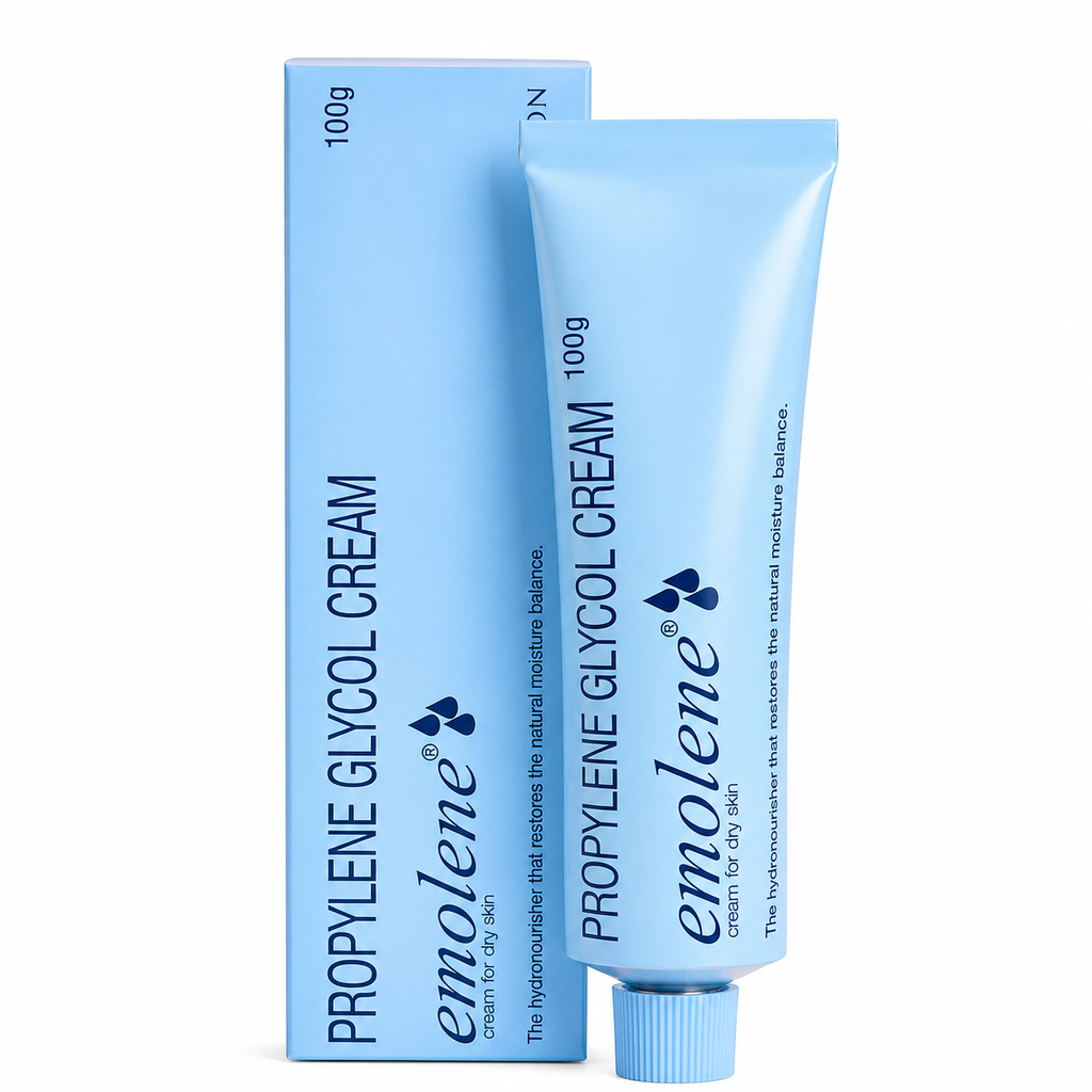 Emolene - Moisturizing Cream, Hydronourish Dry Skin, Restores Moisture Balance, Smoothens Skin, Non-Greasy 100G