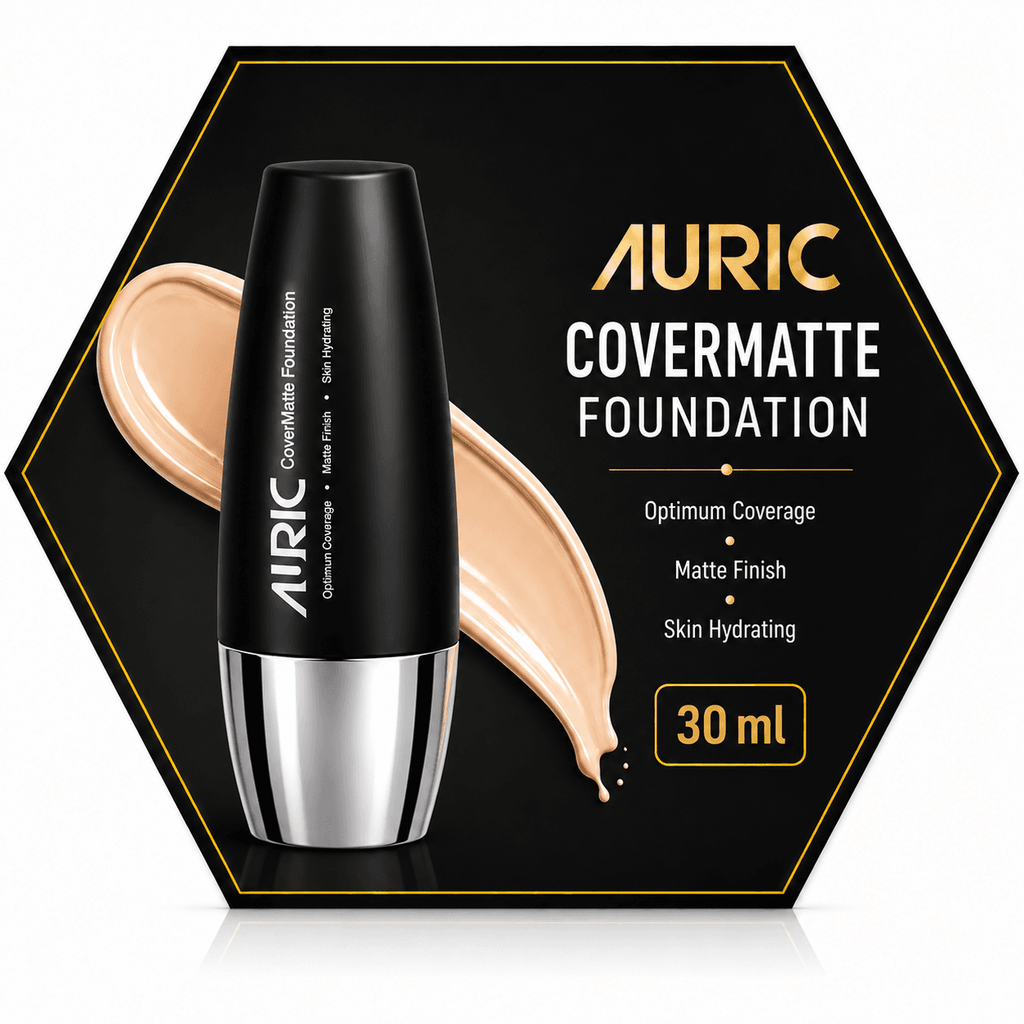 Auric CoverMatte Foundation - 30ml