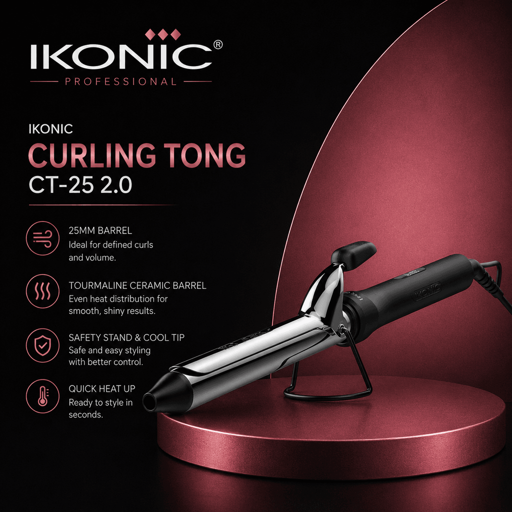 IKONIC Curling Tong CT-25 2.0