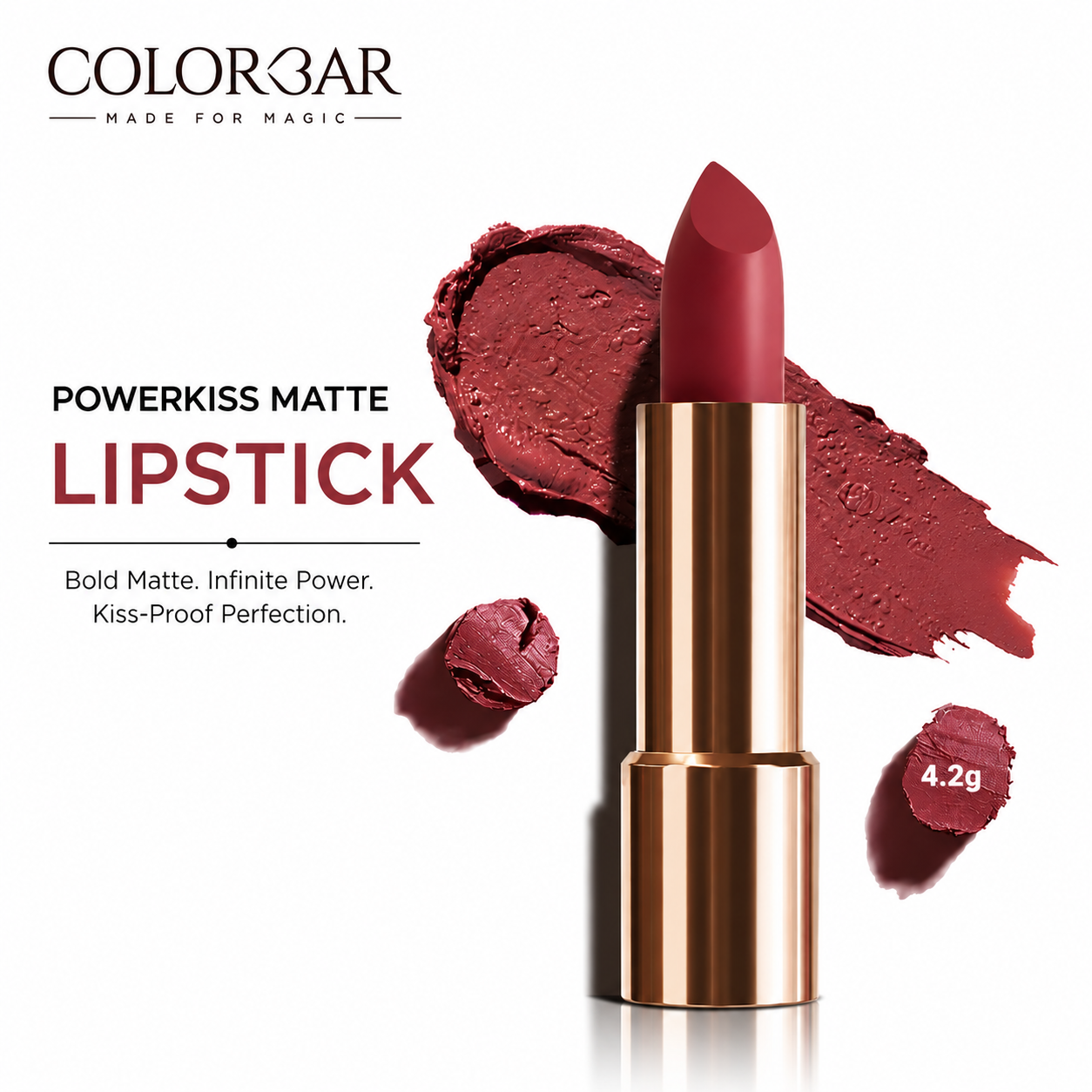 COLORBAR POWER KISS MATTE LIPSTICK