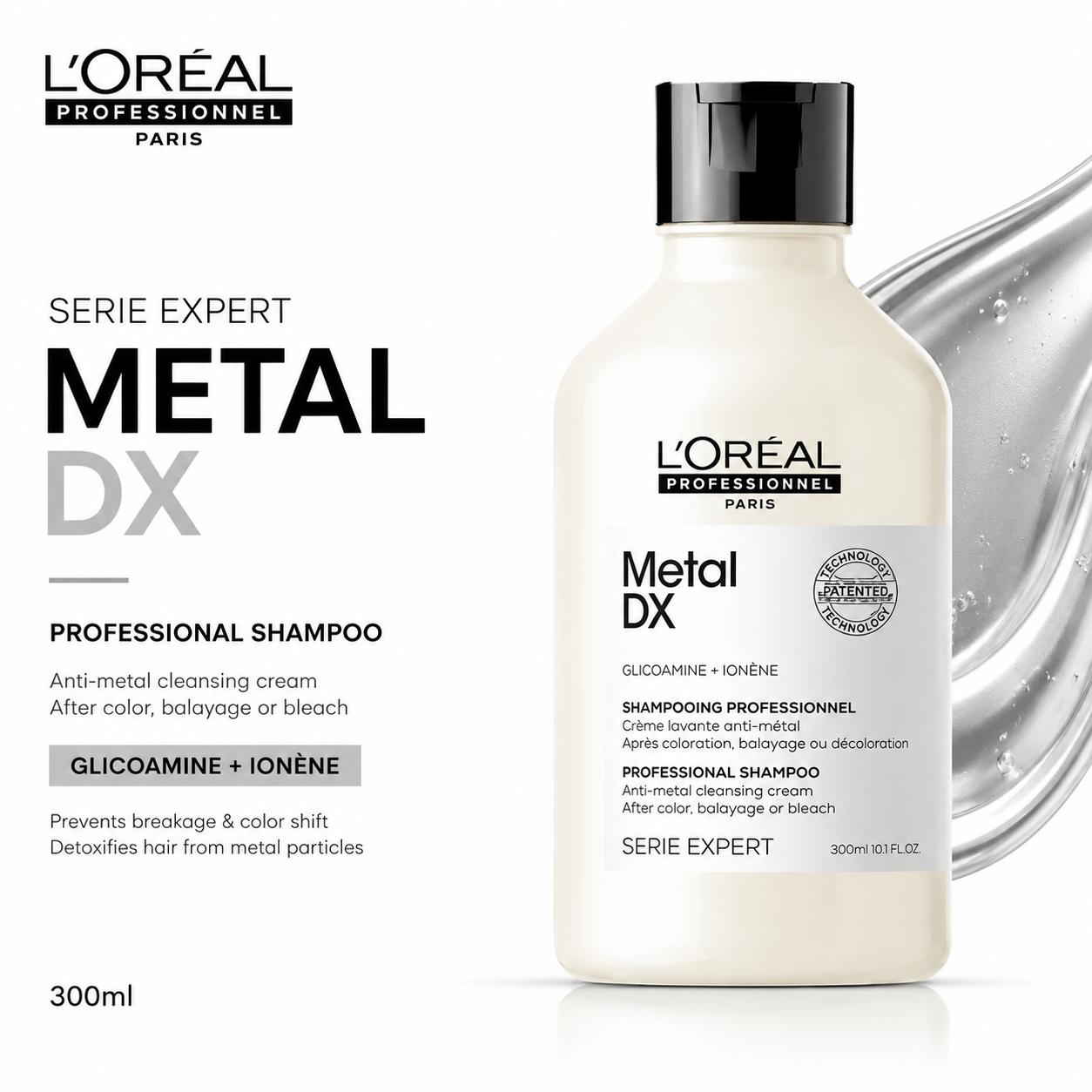 Loreal Serie Expert Metal DX Shampoo 300ml