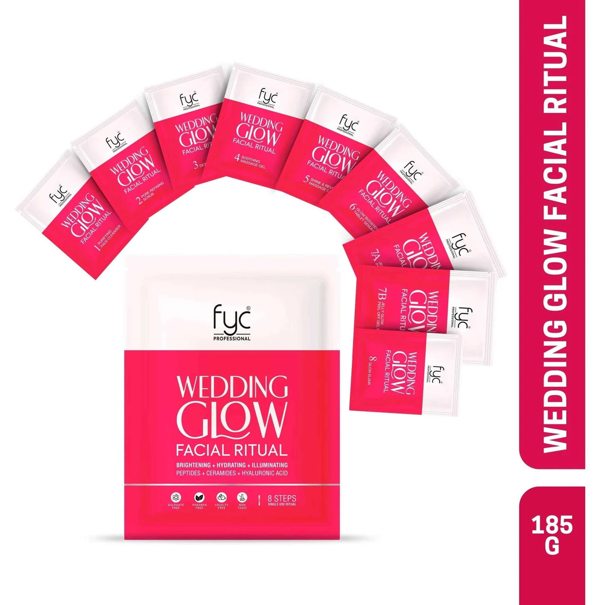 FYC 8 STEP Wedding Glow Facial Ritual Facial Kit (185g)