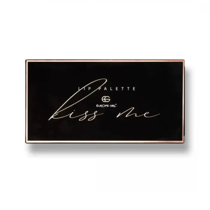 EUROPE GIRL Kiss Me Lip Palette | 16 Creamy Matte Shades
