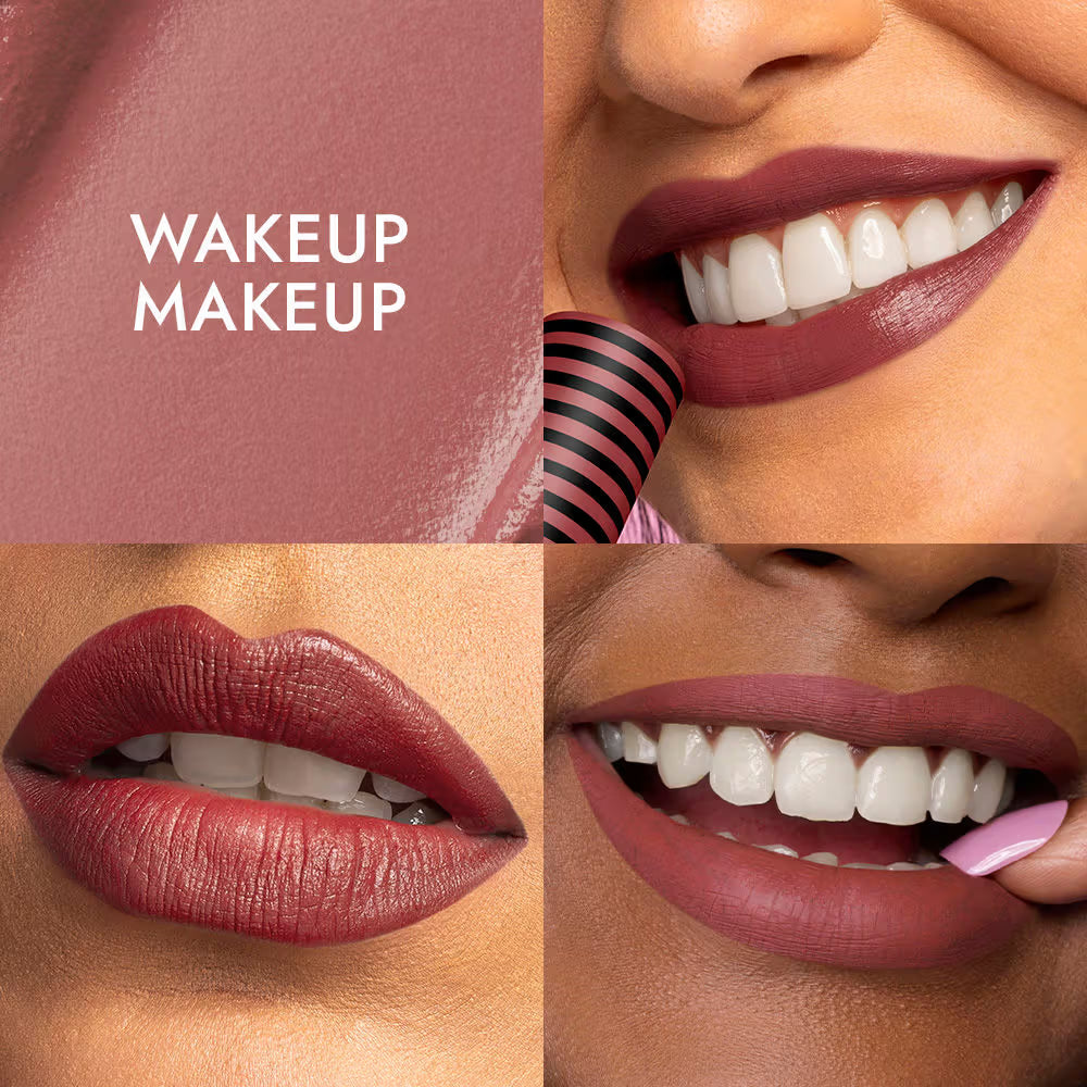Nykaa So Creme! Creamy Matte Lipstick - Wakeup Makeup