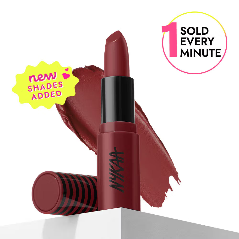 Nykaa So Creme! Creamy Matte Lipstick - Like a Boss