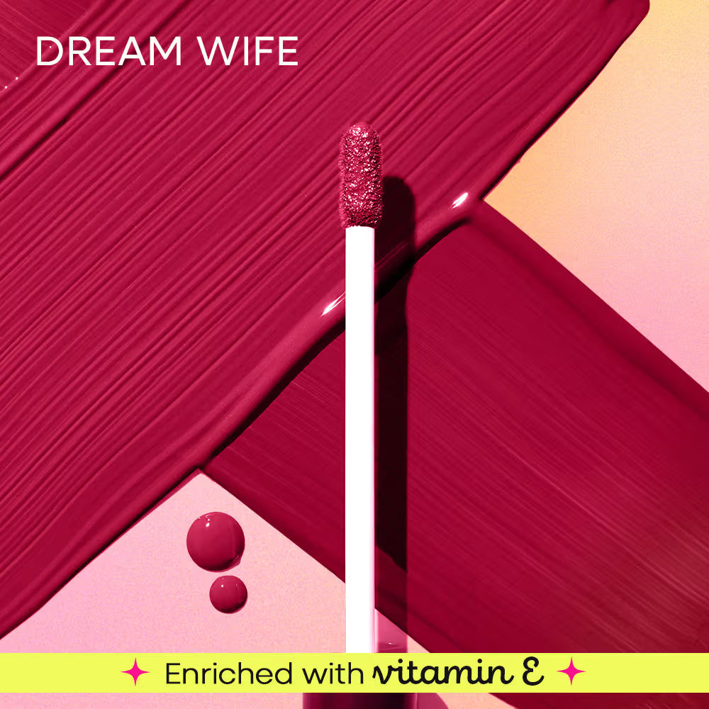 Nykaa All Day Matte Long Lasting Transferproof Liquid Lipstick Dream Wife