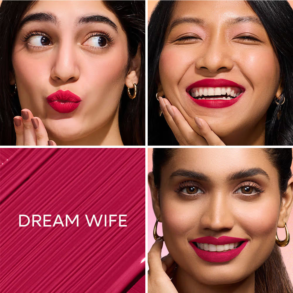 Nykaa All Day Matte Long Lasting Transferproof Liquid Lipstick Dream Wife