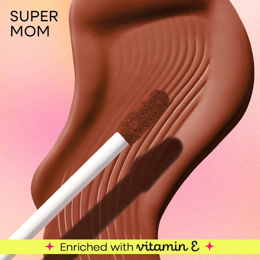 Nykaa All Day Matte Long Lasting Transferproof Liquid Lipstick Super Mom