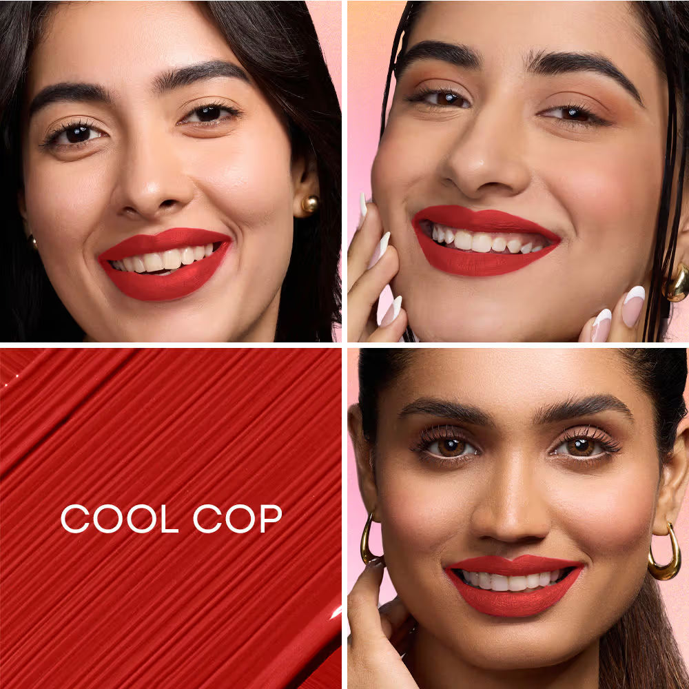 Nykaa All Day Matte Long Lasting Transferproof Liquid Lipstick Cool Cop