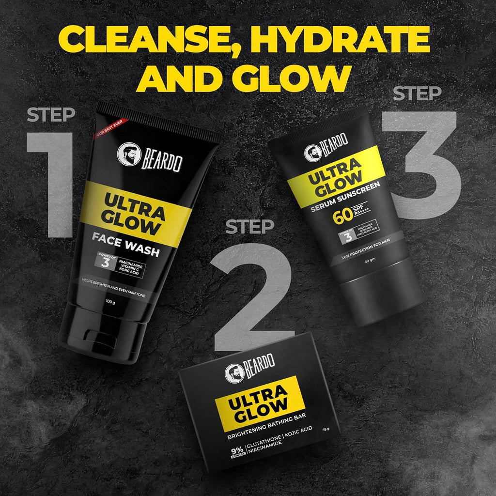 Beardo Ultraglow Face Wash for Men 100g