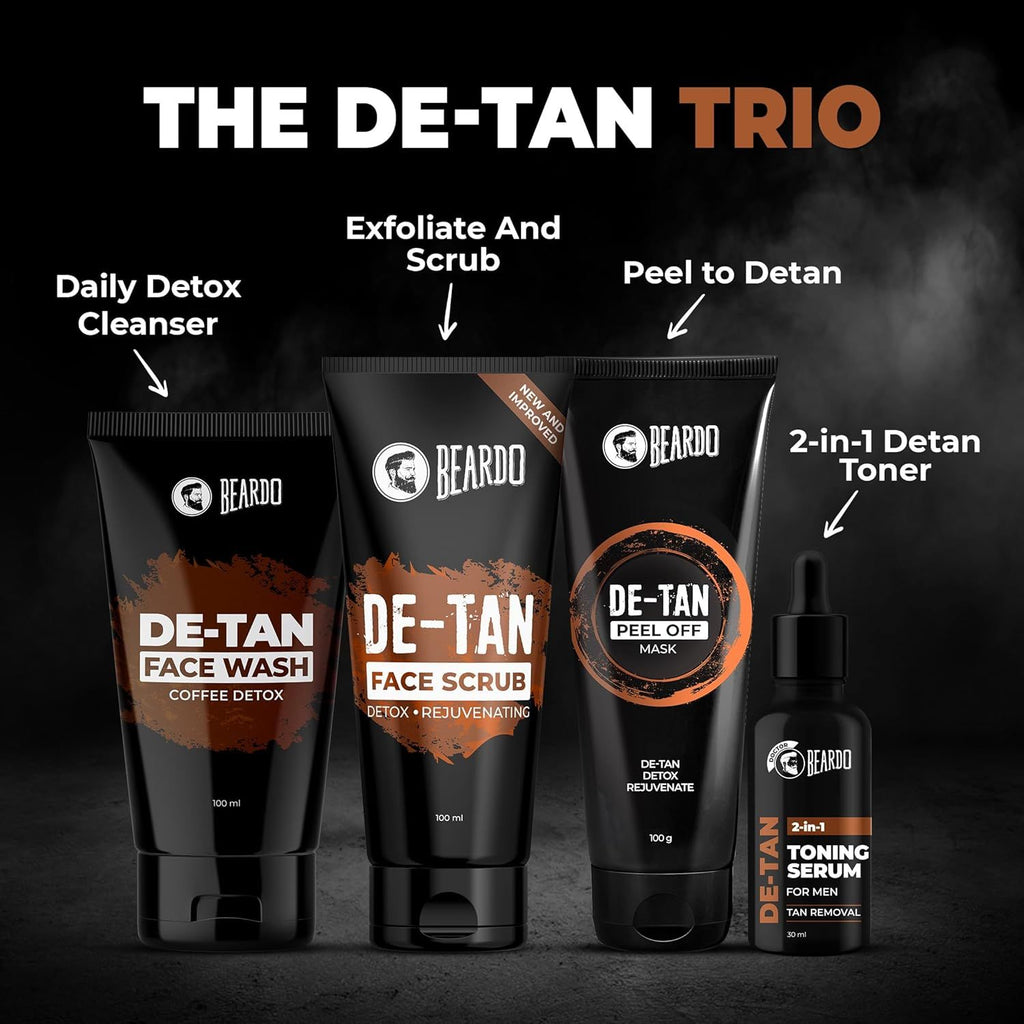 Beardo DeTan Peel off Face Mask for Men - 100g