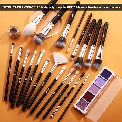 BEILE B20 PROFESSIONAL MAKEUP BRUSH SET OF 20 BRUSHES